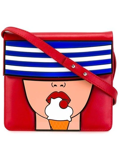 Yazbukey Girl Print Cross Body Bag