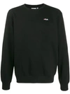 Fila Cotton Logo Sweater In Black
