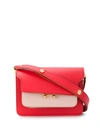 Marni Small Trunk Shoulder Bag In Red