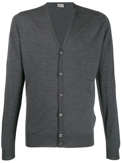 John Smedley Petworth Cardigan In Grey