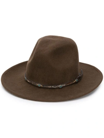 Jessie Western Denver Hat In Brown