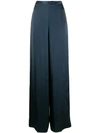 Jil Sander High-rise Palazzo Trousers In Blue