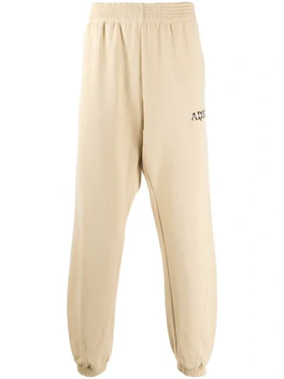 Adish Straight Leg Track Trousers In Neutrals