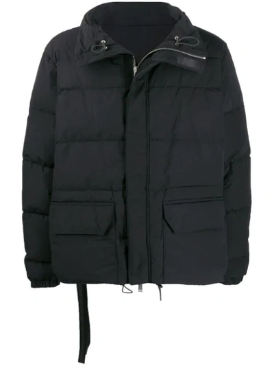 Ben Taverniti Unravel Project Padded Shell Jacket In Black