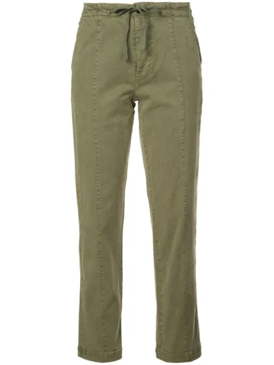 Alex Mill Drawstring Waist Trousers In Green