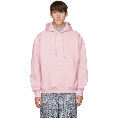 Noon Goons Pink Icon Hoodie In Dusty Pink