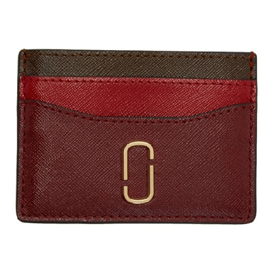 Marc Jacobs Red Snapshot Card Holder