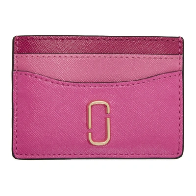 Marc Jacobs Pink Snapshot Card Holder In 959 Trixie
