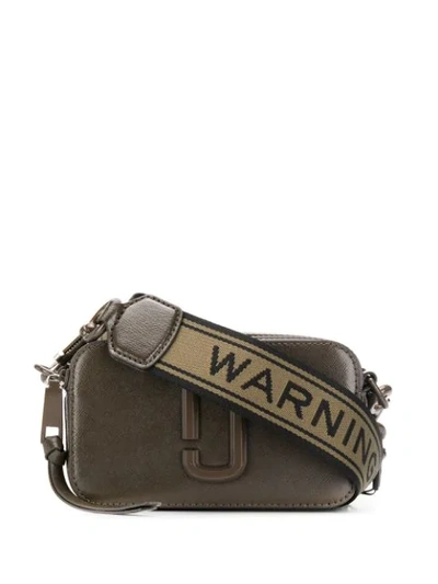 Marc Jacobs Double J Crossbody Bag In Brown