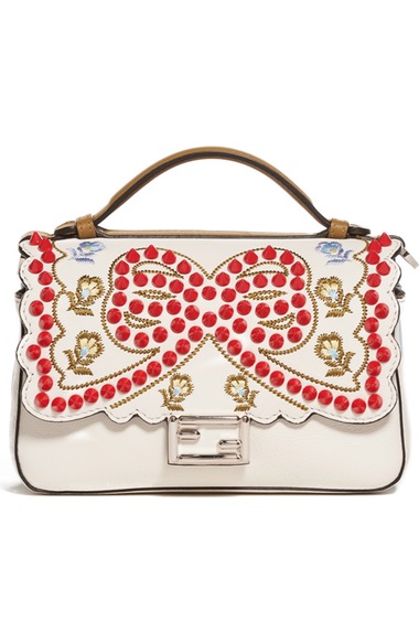 fendi double baguette bag