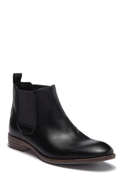 Robert Wayne Oklahoma Chelsea Boot In Black/grey