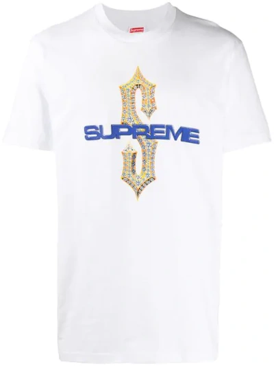 Supreme Diamonds T-shirt In White