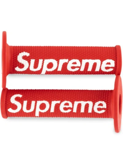 Supreme Fox Racing Moto Hand Grips In Red ,white | ModeSens