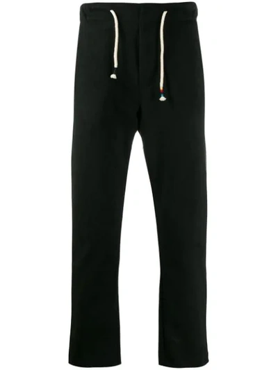 The Silted Company Straight-leg Trousers In Black