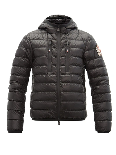 Moncler Grenoble Kavik Embroidered-logo Quilted-down Jacket In Black |  ModeSens