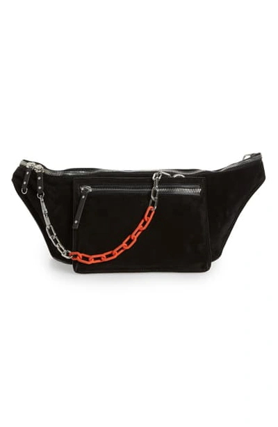 Rag & Bone Elliott Modular Large Fanny Pack/belt Bag In Black