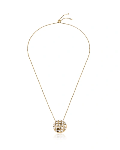 Majorica Allegra Faux-pearl & Goldplated Steel Pendant Necklace