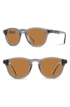 Shwood 'francis' 49mm Sunglasses In Smoke/ Pinecone/ Brown