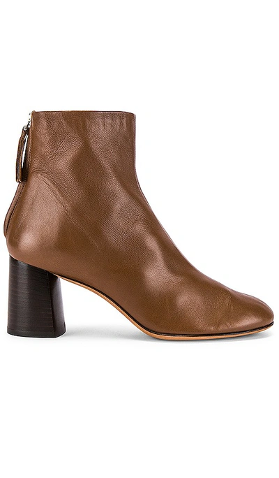3.1 Phillip Lim / フィリップ リム Women's Nadia Leather Glove Boots In Brown