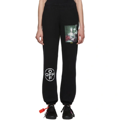 Off-white Black & Multicolor Mariana De Silva Slim Lounge Pants