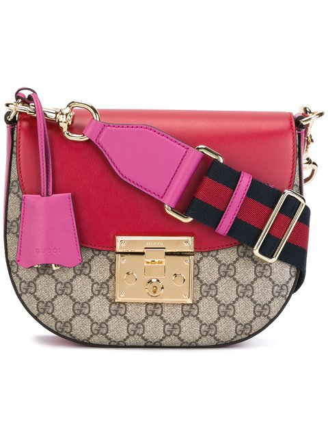 gucci padlock saddle bag