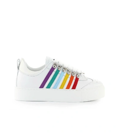 Dsquared2 251 White Multicolor Sneaker