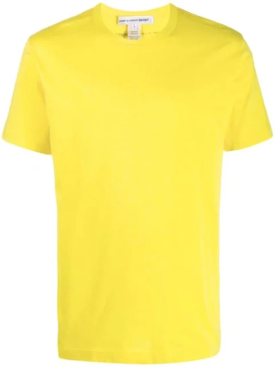 Comme Des Garçons Shirt Basic T-shirt In Yellow (yellow)