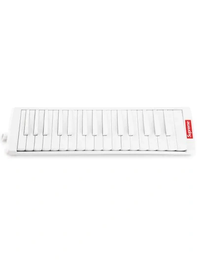 Supreme Hohner Melodica In White ,red