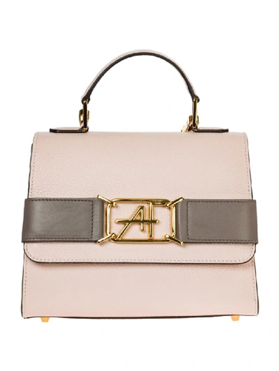 Alberta Ferretti Teddy Bear Label Handbags In Rosa