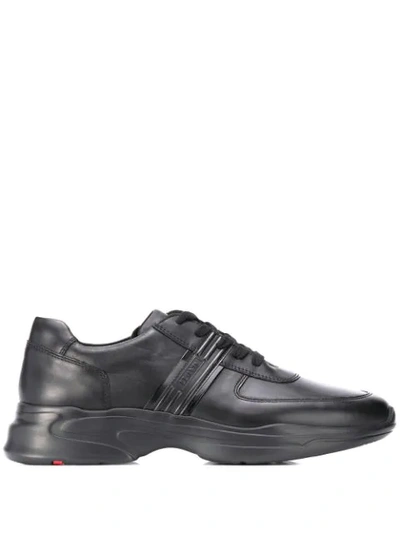 Lloyd Panelled Sneakers In Black
