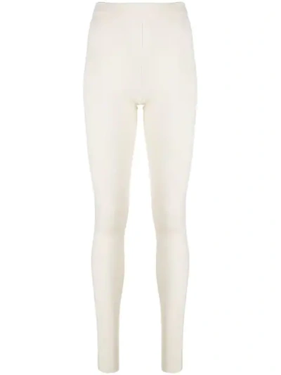 N•peal High-rise Leggings In White