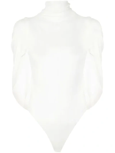 Cushnie Draped In White