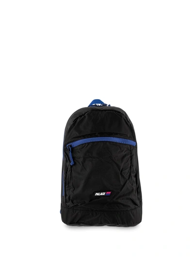 Palace Logo Detail Backpack In Black