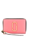 Marc Jacobs Snapshot Mini Compact Wallet In Pink