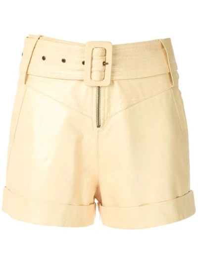 Andrea Bogosian Shorts Mit Gürtel In Soleil