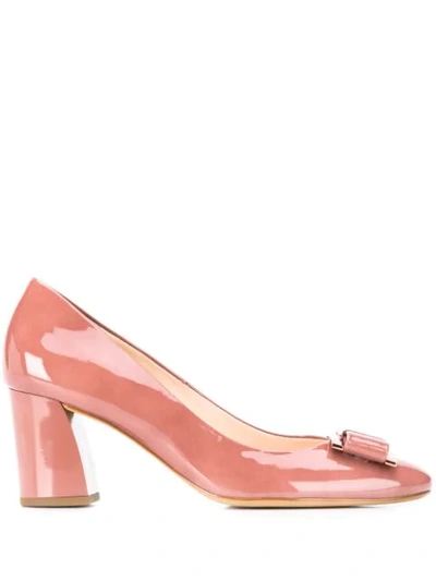 Hogl Bow-detail Pumps In Pink