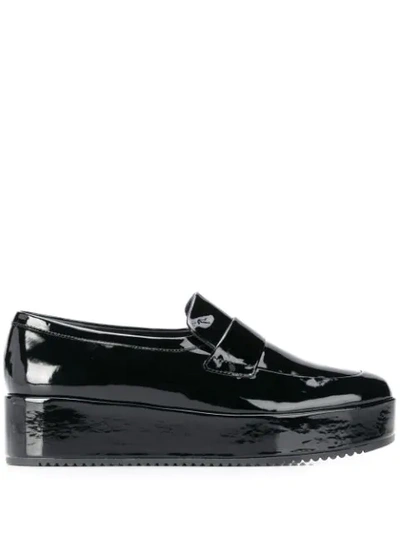 Hogl Platform Slip-on Loafers In Black