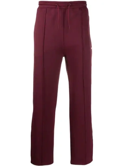 Kenzo Tech Jersey Track Trousers In Red