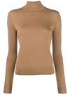 Theory Plain Fitted Jumper In Neutrals