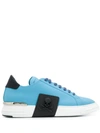 Philipp Plein Lo-top Original Sneakers In Blue