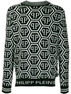 Philipp Plein All Over Pp Jumper In White