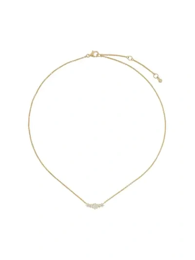 Astley Clarke Mini Linia Rainbow Necklace In Gold