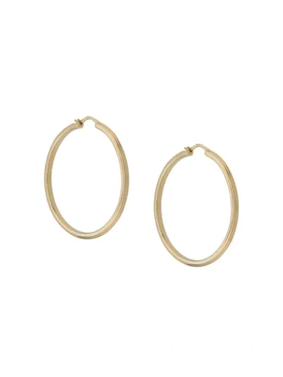 Astley Clarke Large Linia Hoop Earrings In Gold