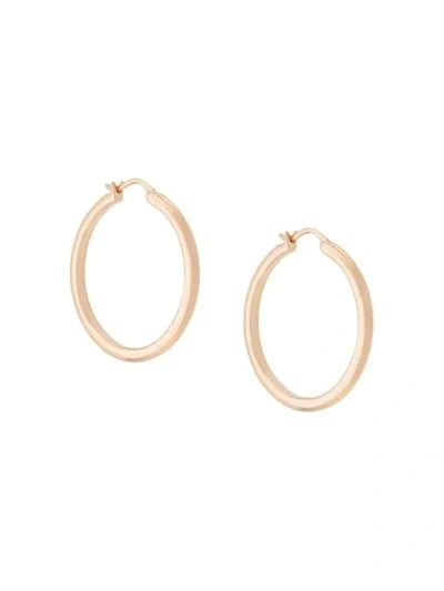 Astley Clarke Medium Linia Hoop Earrings In Gold