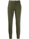 Dondup Slim Fit Chinos In Green