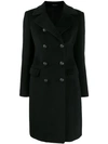 Tagliatore Wool Military Coat In N590 Black