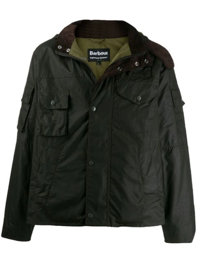 Barbour X Engineered Garments Cowen Wax Jacket In Olive | ModeSens