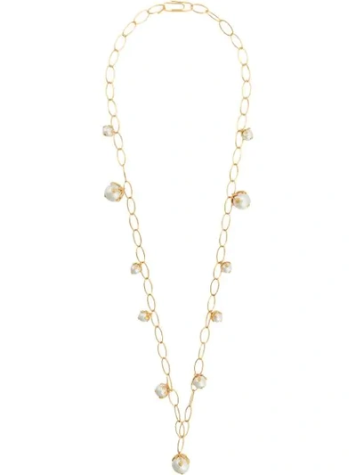 Aurelie Bidermann Albizia Necklace In Gold