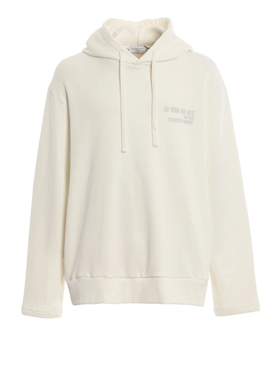 Ih Nom Uh Nit Hoodie Logo And Quote In White