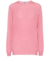 Prada Cashmere Sweater In Pink